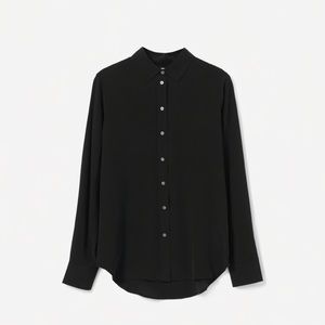 Everlane Clean Silk relaxed shirt